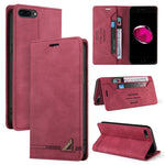 Custodia portafoglio in pelle con slot carte per iPhone SE 2022