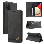 Custodia in pelle a vibrazione orizzontale con spazzola antifurto Skin Feel con supporto, slot per carte e portafoglio, For Samsung Galaxy A01, For Samsung Galaxy A02, For Samsung Galaxy A02s EU Edition, For Samsung Galaxy A03s 164mm                   ...