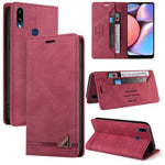 Custodia in pelle a vibrazione orizzontale con spazzola antifurto Skin Feel con supporto, slot per carte e portafoglio, For Samsung Galaxy A01, For Samsung Galaxy A02, For Samsung Galaxy A02s EU Edition, For Samsung Galaxy A03s 164mm                   ...