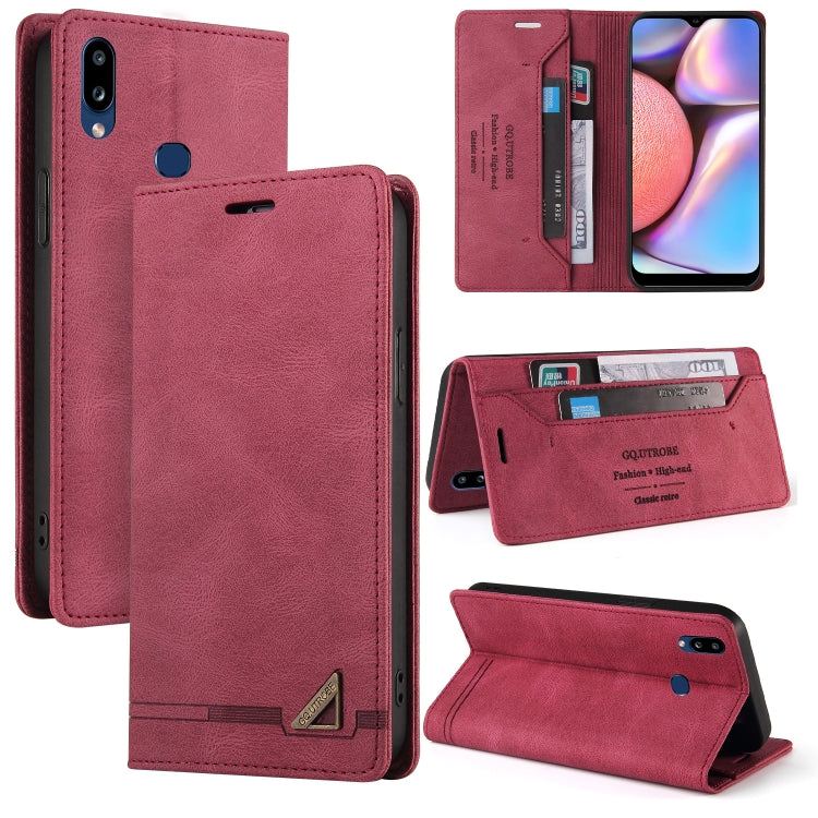 Custodia in pelle a vibrazione orizzontale con spazzola antifurto Skin Feel con supporto, slot per carte e portafoglio, For Samsung Galaxy A01, For Samsung Galaxy A02, For Samsung Galaxy A02s EU Edition, For Samsung Galaxy A03s 164mm                   ...