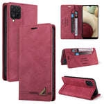 Custodia in pelle a vibrazione orizzontale con spazzola antifurto Skin Feel con supporto, slot per carte e portafoglio, For Samsung Galaxy A11 EU Version, For Samsung Galaxy A12, For Samsung Galaxy A20 / A30, For Samsung Galaxy A20e                    ...
