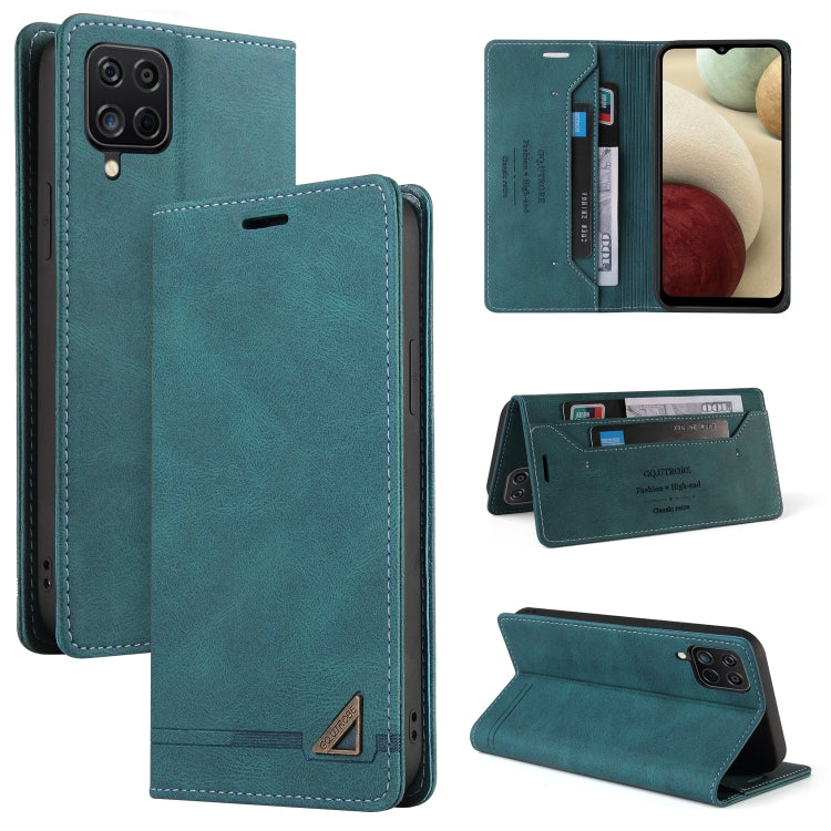 Custodia in pelle a vibrazione orizzontale con spazzola antifurto Skin Feel con supporto, slot per carte e portafoglio, For Samsung Galaxy A11 EU Version, For Samsung Galaxy A12, For Samsung Galaxy A20 / A30, For Samsung Galaxy A20e                    ...