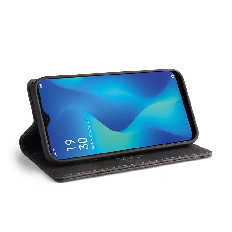Custodia in pelle a vibrazione orizzontale con spazzola antifurto Skin Feel con supporto, slot per carte e portafoglio, For Samsung Galaxy A22 5G, For Samsung Galaxy A22 4G, For Samsung Galaxy A31, For Samsung Galaxy A32 4G, For Samsung Galaxy A32 5G  ...
