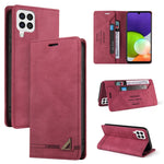 Custodia in pelle a vibrazione orizzontale con spazzola antifurto Skin Feel con supporto, slot per carte e portafoglio, For Samsung Galaxy A22 5G, For Samsung Galaxy A22 4G, For Samsung Galaxy A31, For Samsung Galaxy A32 4G, For Samsung Galaxy A32 5G  ...