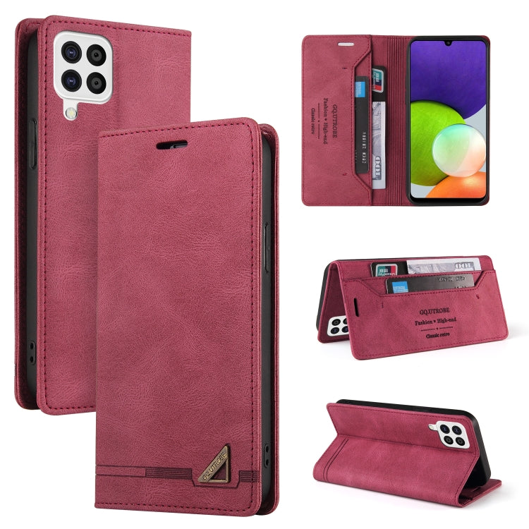 Custodia in pelle a vibrazione orizzontale con spazzola antifurto Skin Feel con supporto, slot per carte e portafoglio, For Samsung Galaxy A22 5G, For Samsung Galaxy A22 4G, For Samsung Galaxy A31, For Samsung Galaxy A32 4G, For Samsung Galaxy A32 5G  ...