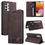 Custodia in pelle a vibrazione orizzontale con spazzola antifurto Skin Feel con supporto, slot per carte e portafoglio, For Samsung Galaxy A22 5G, For Samsung Galaxy A22 4G, For Samsung Galaxy A31, For Samsung Galaxy A32 4G, For Samsung Galaxy A32 5G  ...