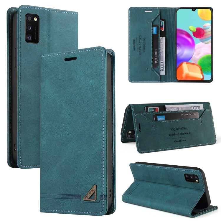 Custodia in pelle a vibrazione orizzontale con spazzola antifurto Skin Feel con supporto, slot per carte e portafoglio, For Samsung Galaxy A41, For Samsung Galaxy A42 5G, For Samsung Galaxy A50, For Samsung Galaxy A51, For Samsung Galaxy A51 5G        ...
