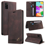 Custodia in pelle a vibrazione orizzontale con spazzola antifurto Skin Feel con supporto, slot per carte e portafoglio, For Samsung Galaxy A41, For Samsung Galaxy A42 5G, For Samsung Galaxy A50, For Samsung Galaxy A51, For Samsung Galaxy A51 5G        ...