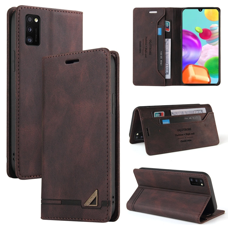 Custodia in pelle a vibrazione orizzontale con spazzola antifurto Skin Feel con supporto, slot per carte e portafoglio, For Samsung Galaxy A41, For Samsung Galaxy A42 5G, For Samsung Galaxy A50, For Samsung Galaxy A51, For Samsung Galaxy A51 5G        ...