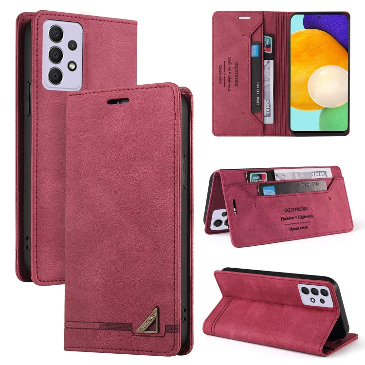 Custodia in pelle a vibrazione orizzontale con spazzola antifurto Skin Feel con supporto, slot per carte e portafoglio, For Samsung Galaxy A41, For Samsung Galaxy A42 5G, For Samsung Galaxy A50, For Samsung Galaxy A51, For Samsung Galaxy A51 5G        ...
