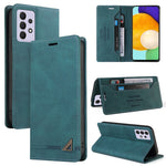 Custodia in pelle a vibrazione orizzontale con spazzola antifurto Skin Feel con supporto, slot per carte e portafoglio, For Samsung Galaxy A41, For Samsung Galaxy A42 5G, For Samsung Galaxy A50, For Samsung Galaxy A51, For Samsung Galaxy A51 5G        ...