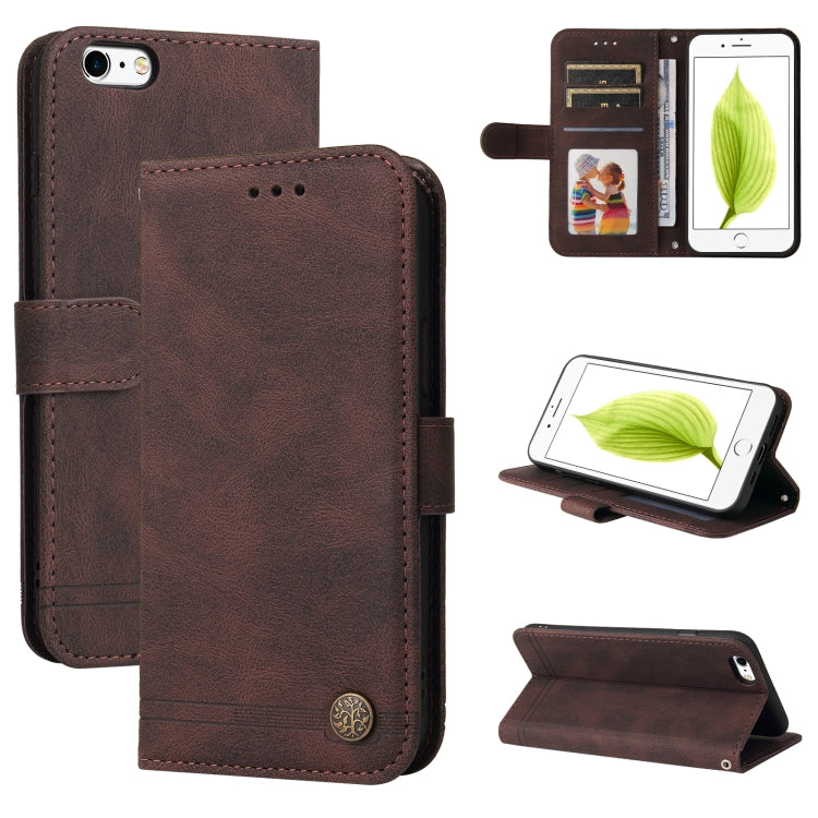 Custodia portafoglio in pelle con slot carte per iPhone 6 Plus