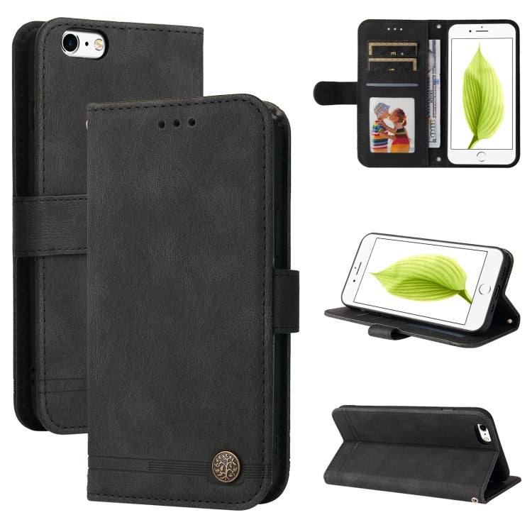 Custodia portafoglio in pelle con slot carte per iPhone 6 Plus