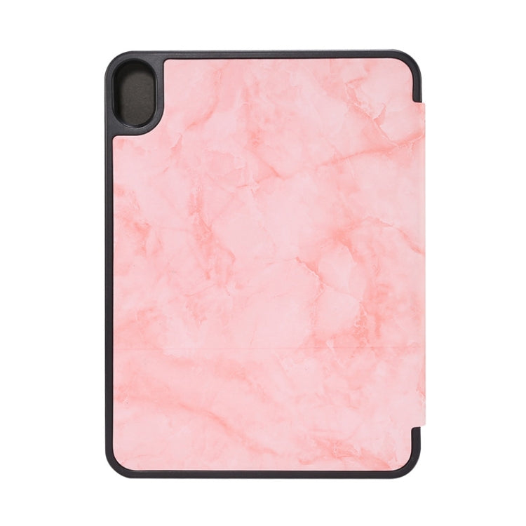 Custodia in pelle a ribalta con supporto per iPad mini 6 (2024)