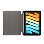 Custodia in pelle a ribalta con supporto per iPad mini 6 (2024)