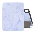 Custodia in pelle a ribalta con supporto per iPad mini 6 (2024)