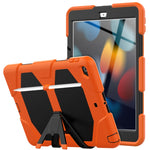 Custodia silicone antiurto con supporto per iPad 10.2 2019-2021