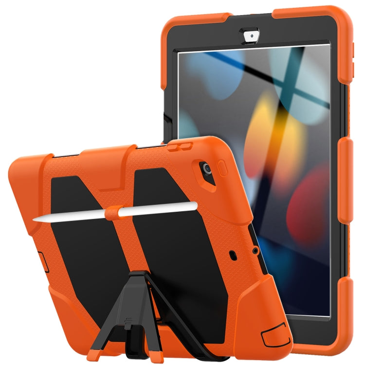 Custodia silicone antiurto con supporto per iPad 10.2 2019-2021