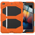 Custodia silicone antiurto con supporto per iPad 10.2 2019-2021