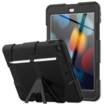 Custodia silicone antiurto con supporto per iPad 10.2 2019-2021
