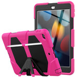 Custodia silicone antiurto con supporto per iPad 10.2 2019-2021