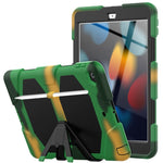 Custodia silicone antiurto con supporto per iPad 10.2 2019-2021