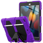 Custodia silicone antiurto con supporto per iPad 10.2 2019-2021