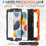 Custodia protettiva silicone e PC per iPad 10.2 2019-2021