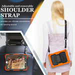 Custodia protettiva silicone e PC per iPad 10.2 2019-2021