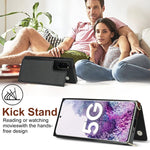 Borsa a tracolla con doppia fibbia quadrata a tracolla Custodia in TPU + PU con slot per schede e portafoglio, foto e cinturino, For Samsung Galaxy Note20, For Samsung Galaxy Note20 Ultra, For Samsung Galaxy S20, For Samsung Galaxy S20 Ultra