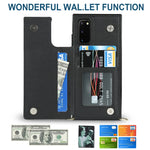 Borsa a tracolla con doppia fibbia quadrata a tracolla Custodia in TPU + PU con slot per schede e portafoglio, foto e cinturino, For Samsung Galaxy S20 FE, For Samsung Galaxy S20+, For Samsung Galaxy S21 5G, For Samsung Galaxy S21 Ultra 5G