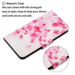 Custodia in pelle flip orizzontale con motivo dipinto con supporto, slot per schede e portafoglio, For Samsung Galaxy Note20 Ultra