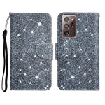 Custodia in pelle flip orizzontale con motivo dipinto con supporto, slot per schede e portafoglio, For Samsung Galaxy Note20 Ultra