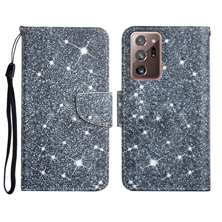 Custodia in pelle flip orizzontale con motivo dipinto con supporto, slot per schede e portafoglio, For Samsung Galaxy Note20 Ultra