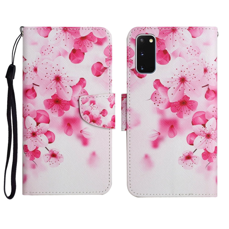 Custodia in pelle flip orizzontale con motivo dipinto con supporto, slot per schede e portafoglio, For Samsung Galaxy S20 FE