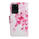 Custodia in pelle flip orizzontale con motivo dipinto con supporto, slot per schede e portafoglio, For Samsung Galaxy S20 Ultra