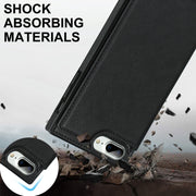 Borsa a tracolla con doppia fibbia quadrata a tracolla Custodia in TPU + PU con slot per schede e portafoglio, foto e cinturino, For iPhone 8 Plus / 7 Plus, For iPhone SE 2022 / SE 2020 / 8 / 7, For iPhone 11, For iPhone 11 Pro