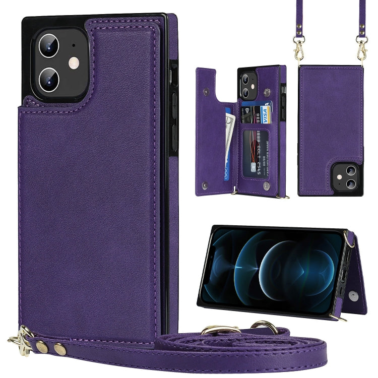 Custodia portafoglio TPU e PU con slot carte per iPhone 12 mini