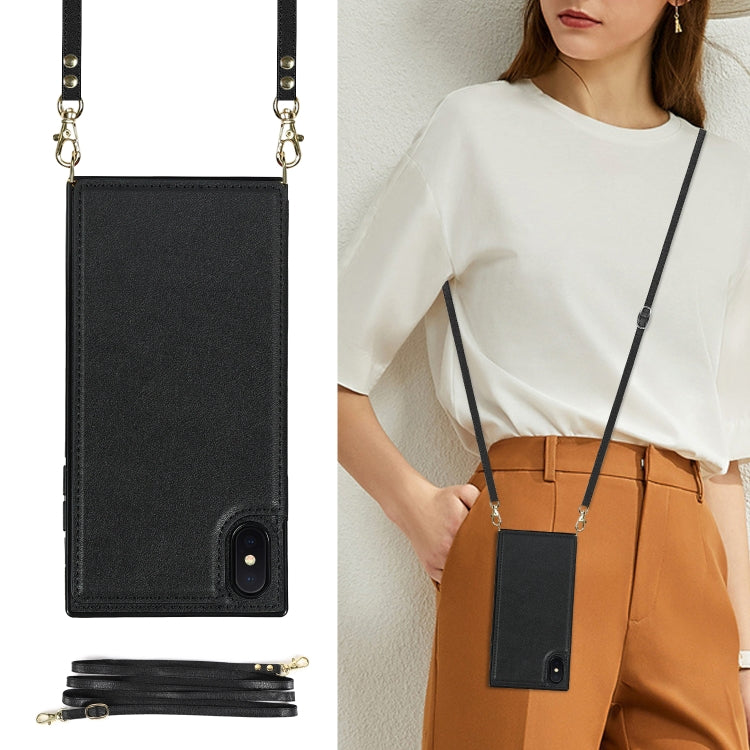 Custodia portafoglio TPU e PU per iPhone XS e X