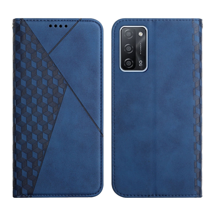 Custodia in pelle a vibrazione orizzontale magnetica con rivestimento in pelle con motivo a rombi con fessure per carte, supporto e portafoglio, For OPPO A16s / A16 / A54s / A53s 5G / A55 5G, For OPPO Realme V13 5G / Realme 8 5G, For Xiaomi Redmi 10   ...