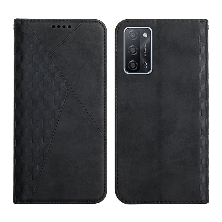 Custodia in pelle a vibrazione orizzontale magnetica con rivestimento in pelle con motivo a rombi con fessure per carte, supporto e portafoglio, For OPPO A16s / A16 / A54s / A53s 5G / A55 5G, For OPPO Realme V13 5G / Realme 8 5G, For Xiaomi Redmi 10   ...
