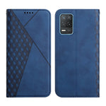 Custodia in pelle a vibrazione orizzontale magnetica con rivestimento in pelle con motivo a rombi con fessure per carte, supporto e portafoglio, For OPPO A16s / A16 / A54s / A53s 5G / A55 5G, For OPPO Realme V13 5G / Realme 8 5G, For Xiaomi Redmi 10   ...