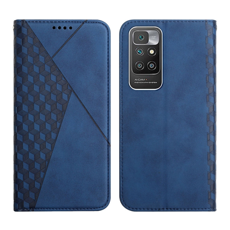 Custodia in pelle a vibrazione orizzontale magnetica con rivestimento in pelle con motivo a rombi con fessure per carte, supporto e portafoglio, For OPPO A16s / A16 / A54s / A53s 5G / A55 5G, For OPPO Realme V13 5G / Realme 8 5G, For Xiaomi Redmi 10   ...