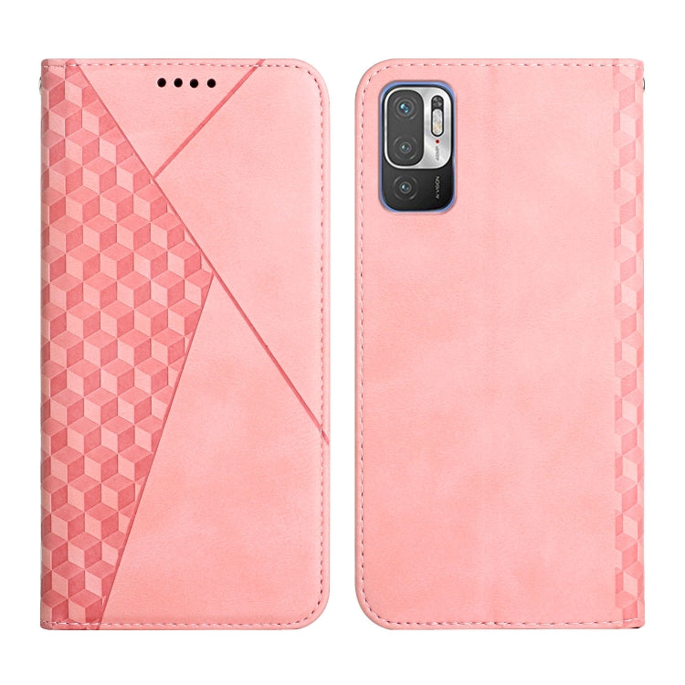 Custodia in pelle a vibrazione orizzontale magnetica con rivestimento in pelle con motivo a rombi con fessure per carte, supporto e portafoglio, For OPPO A16s / A16 / A54s / A53s 5G / A55 5G, For OPPO Realme V13 5G / Realme 8 5G, For Xiaomi Redmi 10   ...