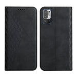 Custodia in pelle a vibrazione orizzontale magnetica con rivestimento in pelle con motivo a rombi con fessure per carte, supporto e portafoglio, For OPPO A16s / A16 / A54s / A53s 5G / A55 5G, For OPPO Realme V13 5G / Realme 8 5G, For Xiaomi Redmi 10   ...