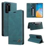 Custodia in pelle a vibrazione orizzontale con spazzola antifurto Skin Feel con supporto, slot per carte e portafoglio, For Huawei P40, For Huawei P40 Lite, For Huawei P40 Pro, For Huawei P Smart Z, For Huawei P Smart 2021