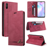 Custodia portafoglio in pelle con slot carte per Xiaomi Redmi 9C