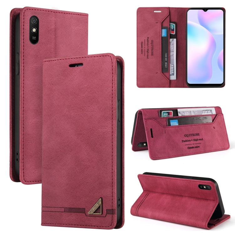 Custodia portafoglio in pelle con slot carte per Xiaomi Redmi 9C