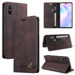 Custodia portafoglio in pelle con slot carte per Xiaomi Redmi 9C