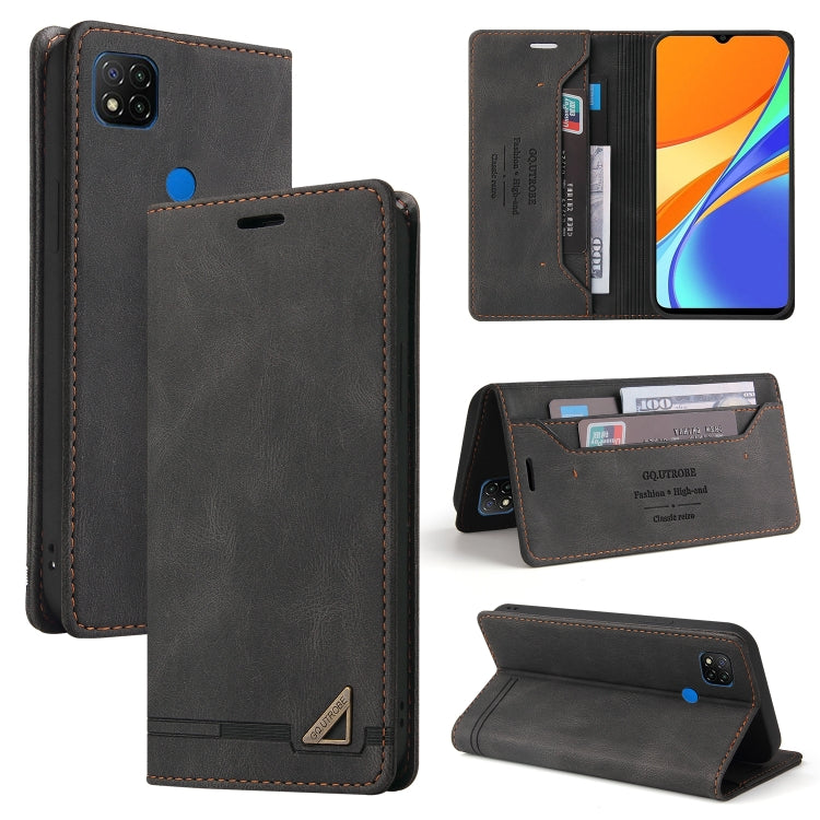 Custodia portafoglio in pelle con slot carte per Xiaomi Redmi 9C